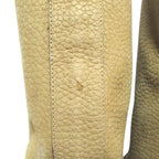 Louis Vuitton LV Logo Ring Leather Engineer Boots 8 Sand Beige