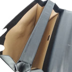 Prada Saffiano Leather Briefcase Business Black — view 7