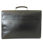 Prada Saffiano Leather Briefcase Business Black — view 2