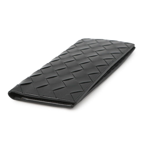 Bottega Veneta Wallet Intrecciato Leather Black — view 2