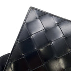 Bottega Veneta Wallet Intrecciato Leather Black — view 6