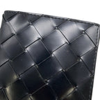 Bottega Veneta Wallet Intrecciato Leather Black — view 8