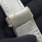 Chanel Chain Shoulder Bag Boy 25 CC Logo Bicolor Leather Black — view 9