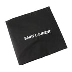 Saint Laurent Paris Tote Logo Silk Tech Canvas Black — view 9