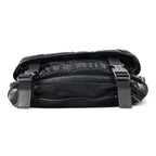 Saint Laurent Paris Belt Bag Logo Silk Tech Canvas Black — view 3