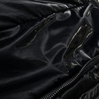 Saint Laurent Paris Belt Bag Logo Silk Tech Canvas Black — view 6