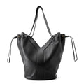 Saint Laurent Paris Tote Hobo Leather Black