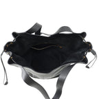 Saint Laurent Paris Tote Hobo Leather Black — view 5