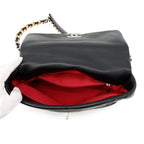Chanel Chain Shoulder Bag 19 Large Lambskin 2-Way Black — view 5