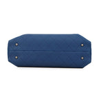 Chanel Chain Shoulder Bag Wild Stitch Quilted CC Logo Caviar Leather — view 3