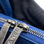 Chanel Chain Shoulder Bag Wild Stitch Quilted CC Logo Caviar Leather — view 8