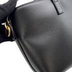 Saint Laurent Paris le 37 Mini Bucket Bag Calf Leather Black 2-Way — view 8