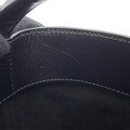 Saint Laurent Paris le 37 Mini Bucket Bag Calf Leather Black 2-Way — view 9