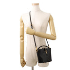 Saint Laurent Paris le 37 Mini Bucket Bag Calf Leather Black 2-Way — view 5