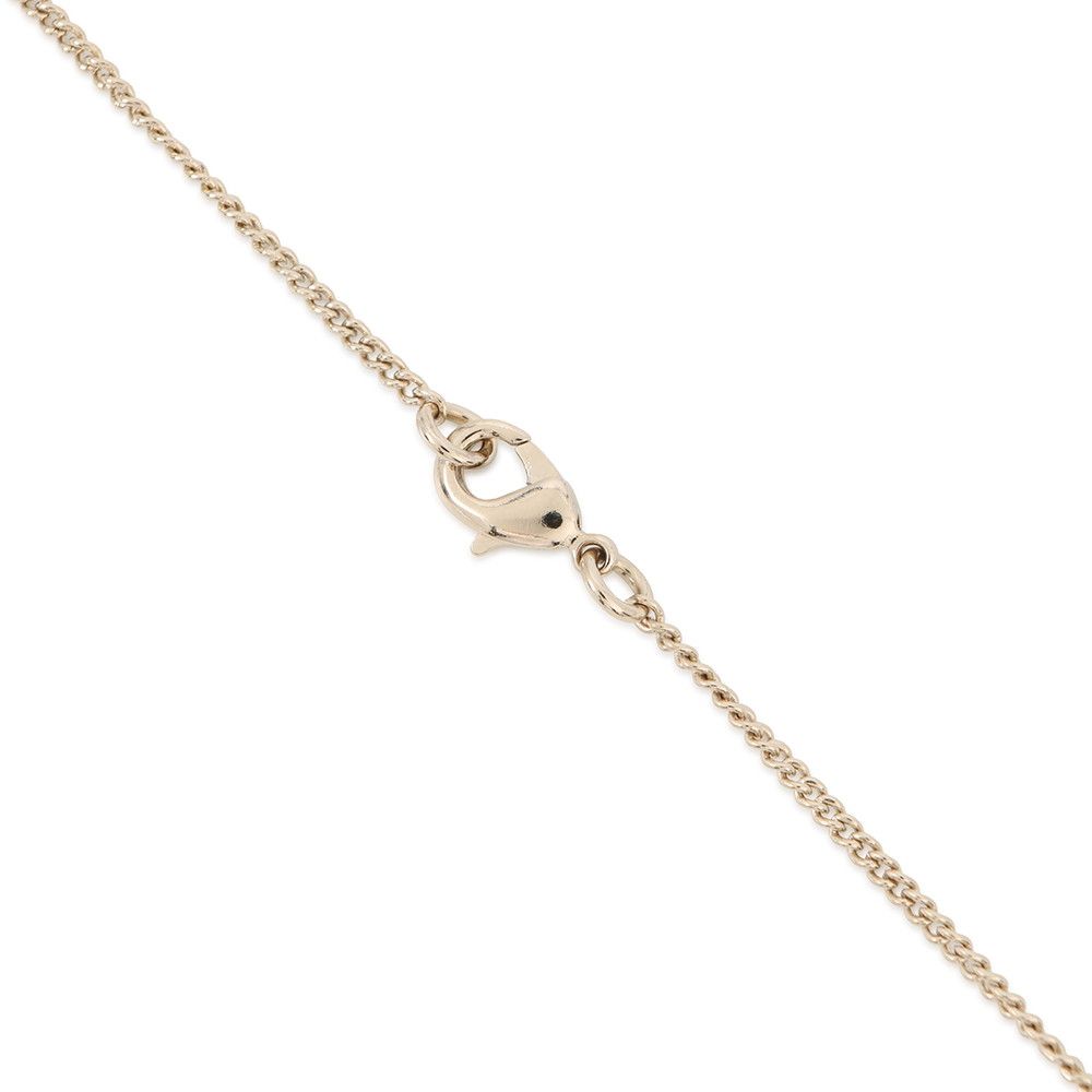 Chanel Necklace Birdcage Logo CC Rhinestone 20 — view 5