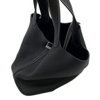 Hermes Handbag Picotin Lock Black Silver Taurillon Clemence — view 6