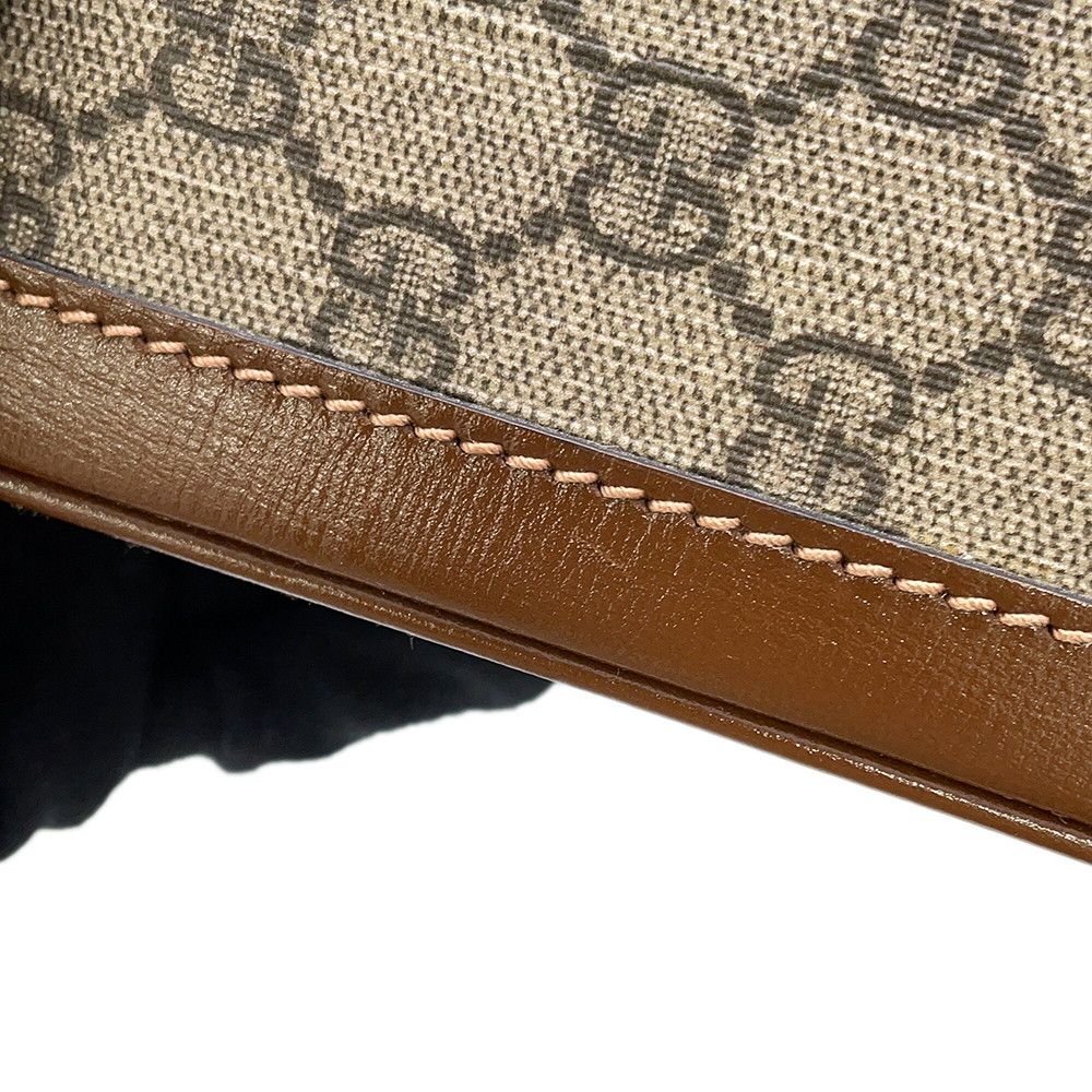 Gucci Suitcase Faux Knot Print GG Supreme Travel — view 6