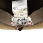 Hermes Logo Wool Felt Hat Olive — view 7