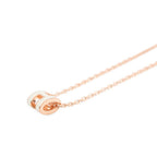 Hermes Necklace Mini Pop White Pink Gold — view 2