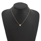 Hermes Necklace Mini Pop White Pink Gold — view 4