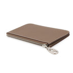 Hermes Card Case Zip Azap Chaine D'ancre Etoupe Silver Color Wallet Set — view 2