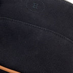 Hermes Pouch Bolide Mini Black Silver Cotton Case — view 5
