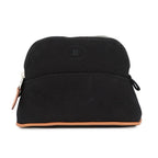 Hermes Pouch Bolide Mini Black Silver Cotton Case