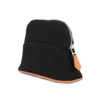 Hermes Pouch Bolide Mini Black Silver Cotton Case — view 2