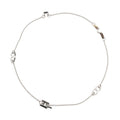 Hermes Necklace Alphabet Swift Buffalo Horn