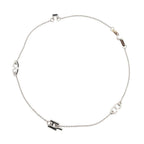 Hermes Necklace Alphabet Swift Buffalo Horn