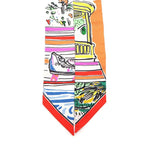 Hermes Rayures D'ete Multicolor Silk Shoulder — view 4