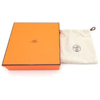 Hermes Belt Buckle Pouch Apple Green Chevre — view 6