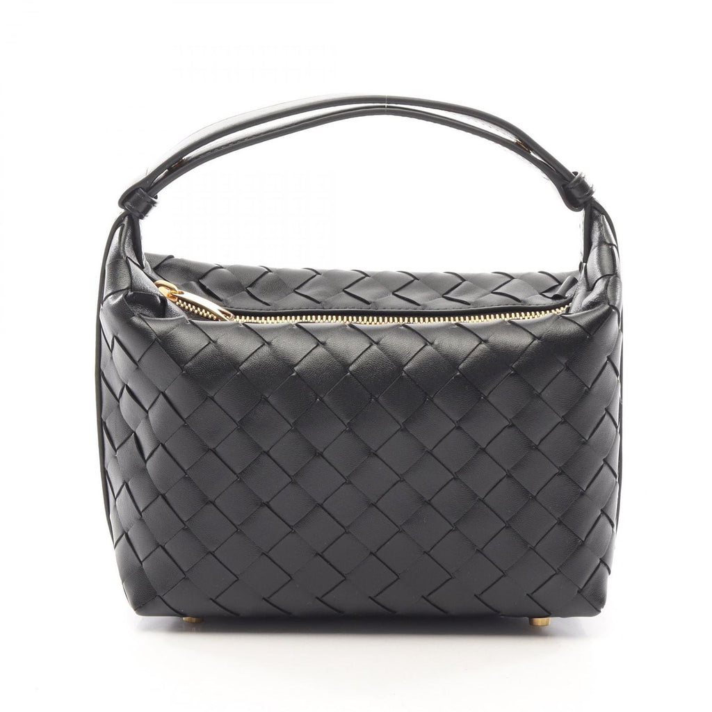 Bottega Veneta Handbag Mini Wallace Black Leather