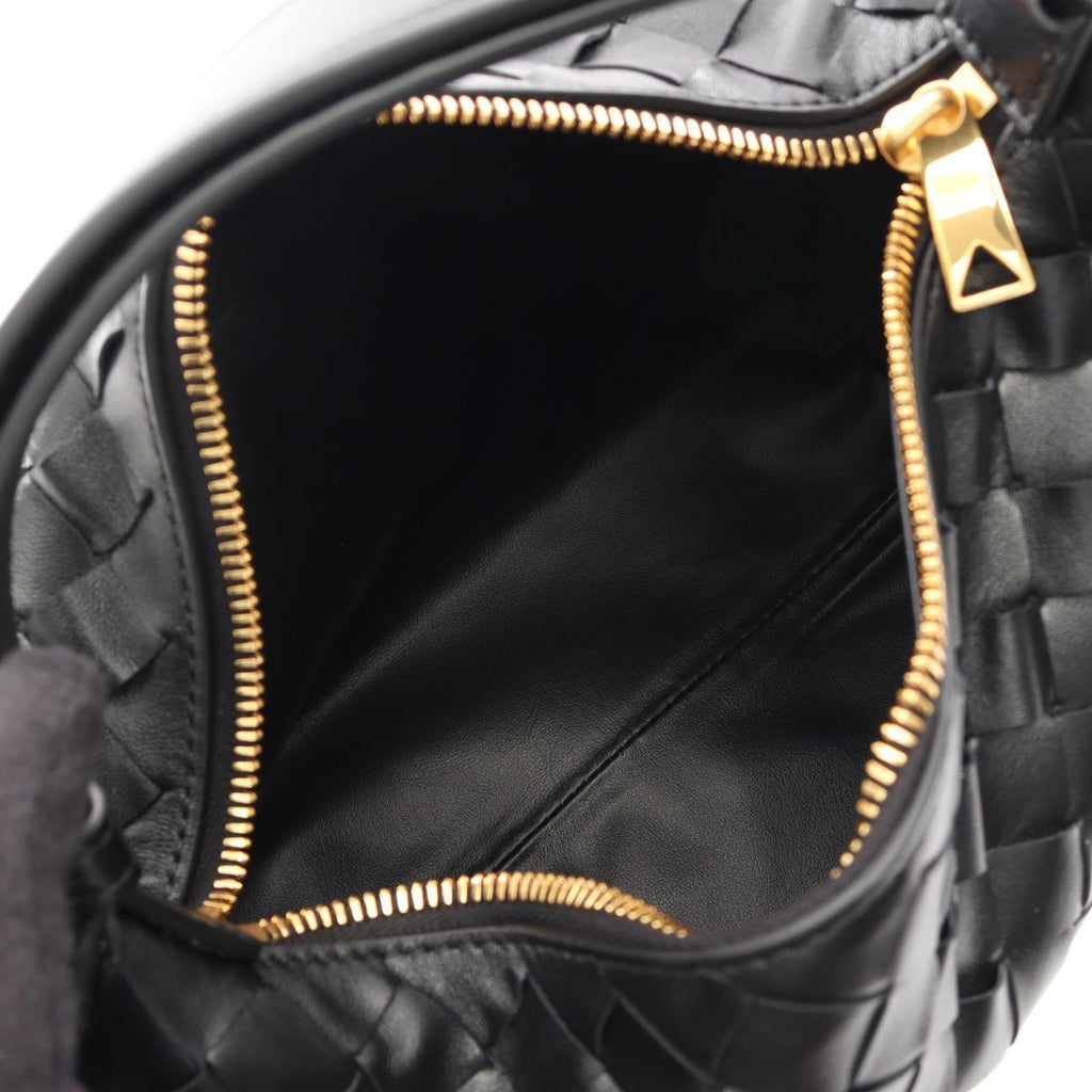 Bottega Veneta Handbag Mini Wallace Black Leather — view 3
