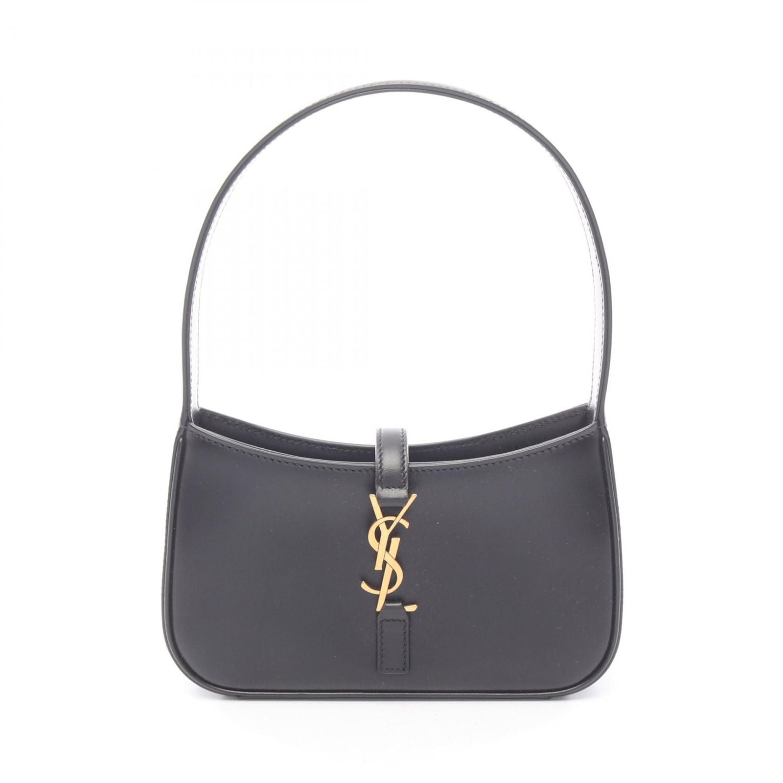 Saint Laurent Paris Handbag Mini Hobo le 5 a 7 Black Leather Mini