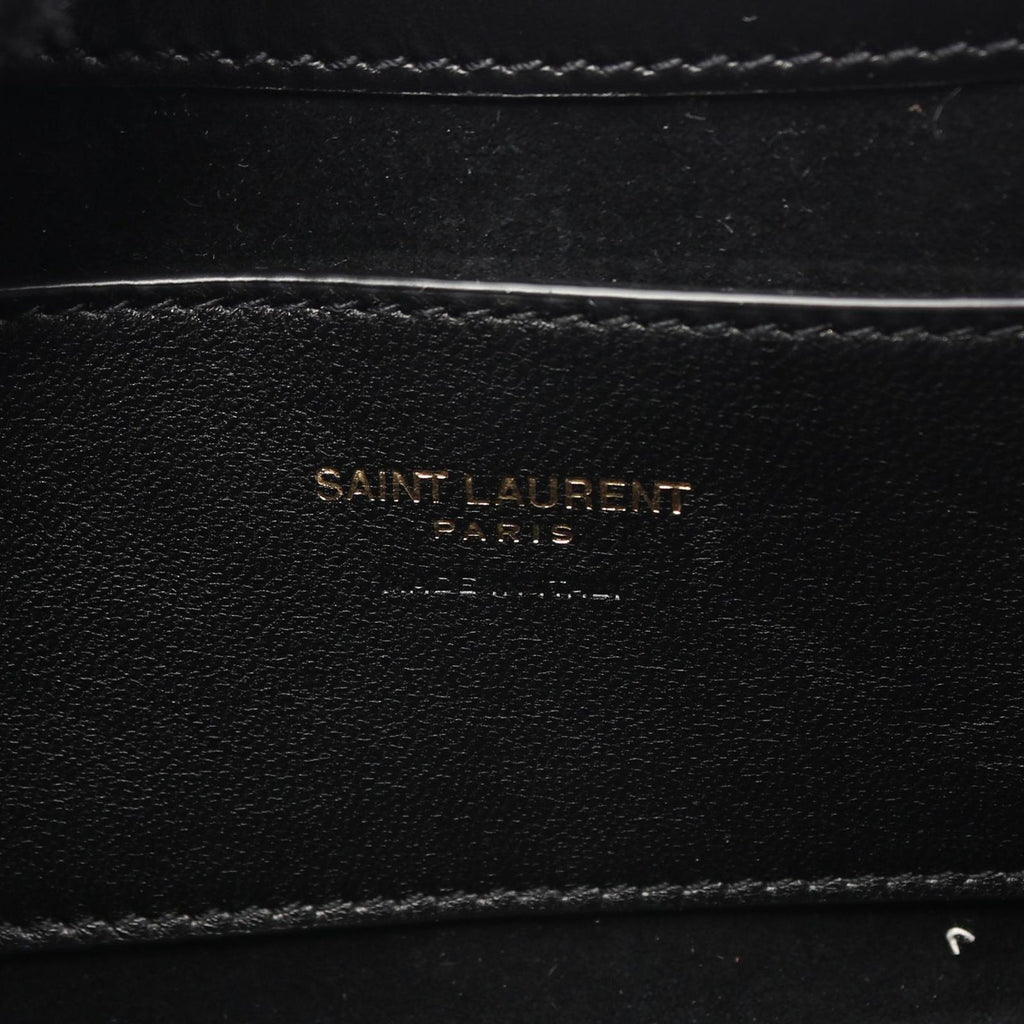 Saint Laurent Paris Handbag Mini Hobo le 5 a 7 Black Leather Mini — view 4