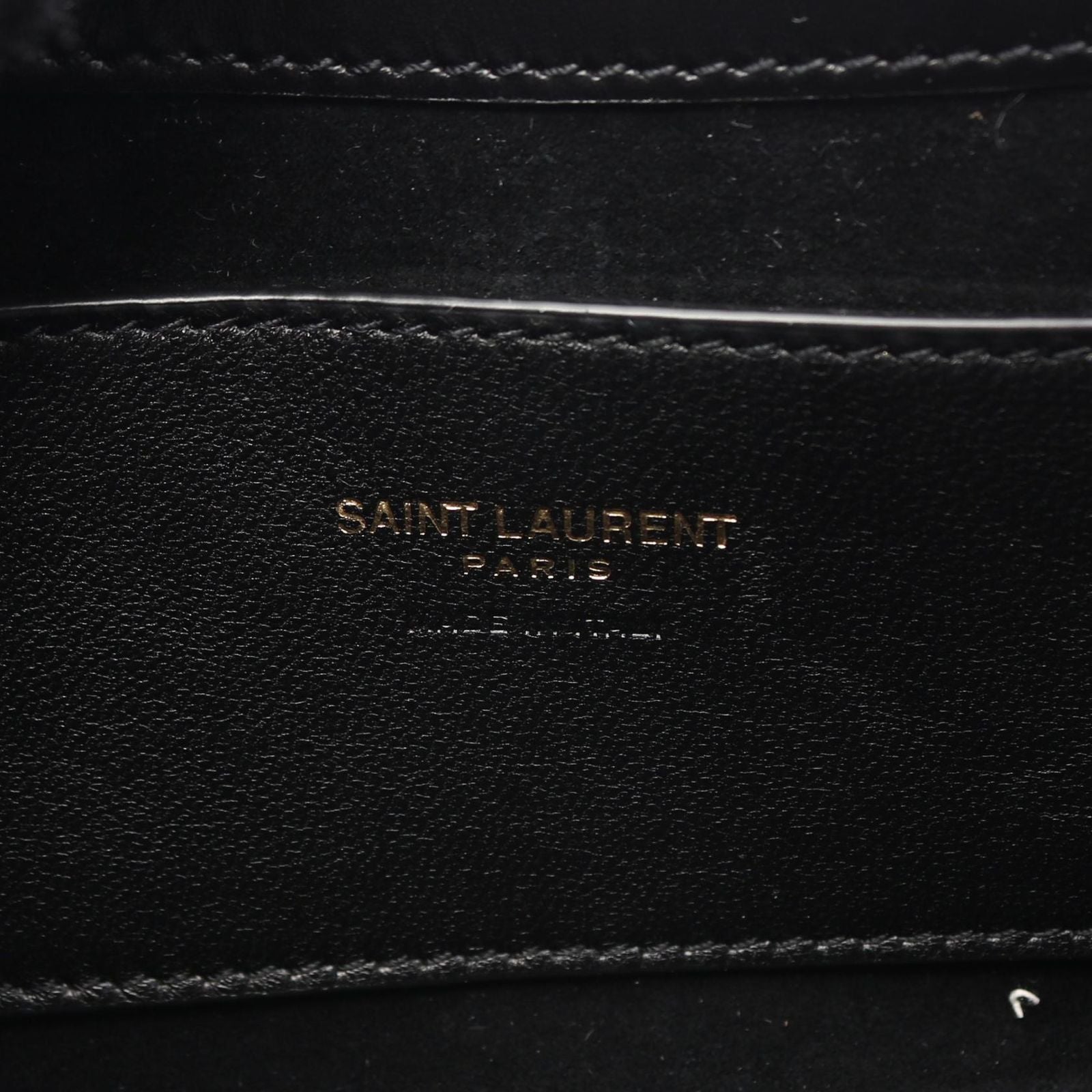Saint Laurent Paris Handbag Mini Hobo le 5 a 7 Black Leather Mini — view 4