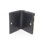 Bottega Veneta Bifold Wallet Intrecciato Small Black Leather — view 3
