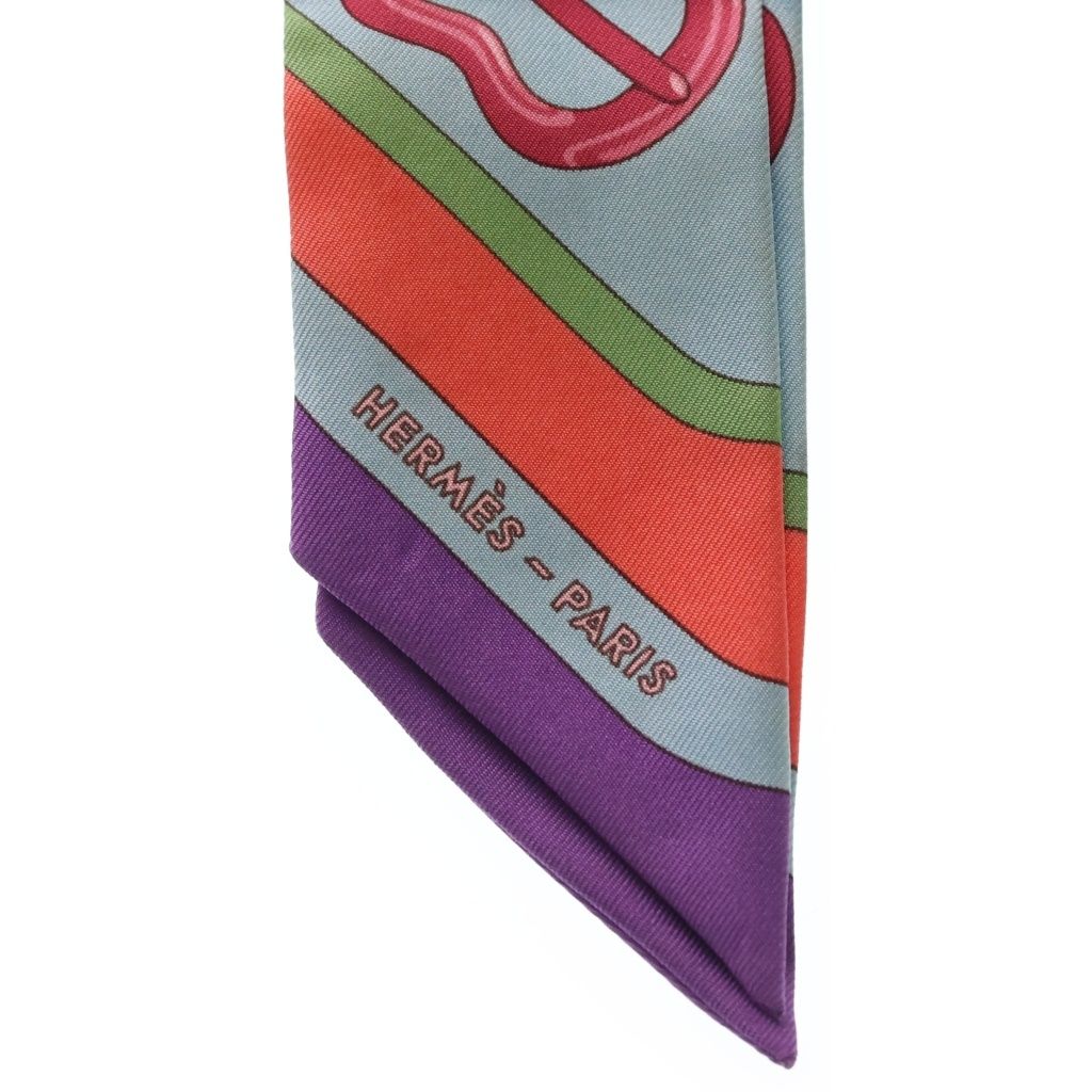 Hermes Coaching Silk Scarf Multicolor — view 3
