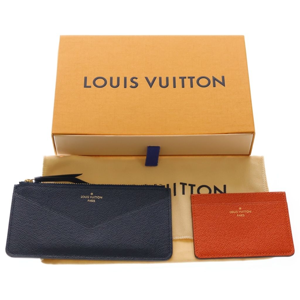 Louis Vuitton Monogram Portefeuille Jeanne Wallet Card Case Brown Pink Leather — view 6