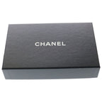 Chanel CC Logo Kiss Lock Wallet Card Case Black Caviar Leather — view 6