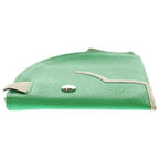 Hermes Coin Case Paddock Mint Green Blue Brum Pale Chevre — view 3