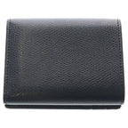 Fendi FF Diamonds Mini Trifold FF Diamond Mini Compact Wallet Black — view 2