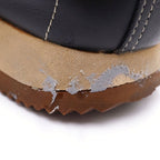 Hermes Quick Logo Leather Low Cut Sneakers Black — view 6