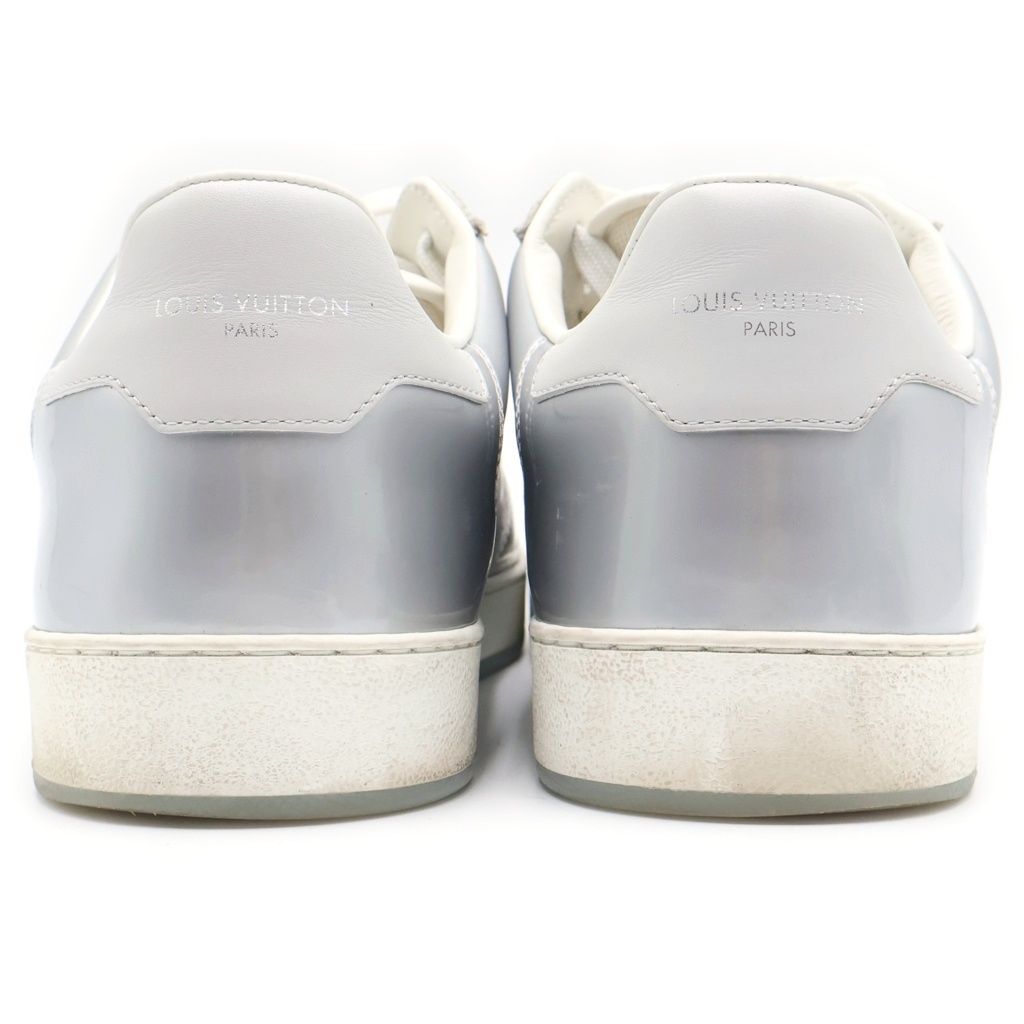 Louis Vuitton Rivoli Line Low Cut Sneakers Silver — view 3