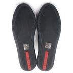 Prada Sport Enamel Rubber Toe High Cut Sneakers Black — view 5