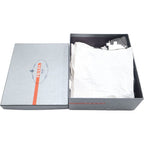 Prada Sport Enamel Rubber Toe High Cut Sneakers Black — view 6
