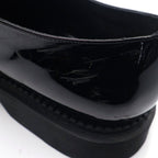 Saint Laurent Paris Teddy Monk Strap Rubber Sole Shoes Black — view 6