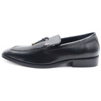 Louis Vuitton Tassel Loafers Black Leather