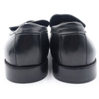 Louis Vuitton Tassel Loafers Black Leather — view 3